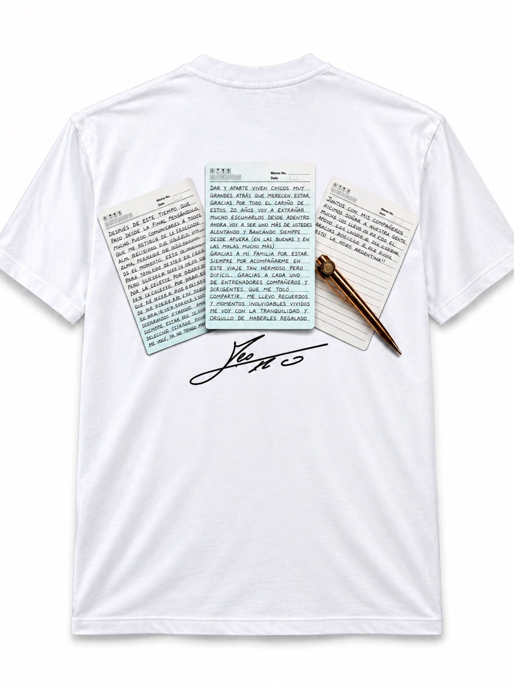 La Última carta de Leo Messi, Unisex t-shirt